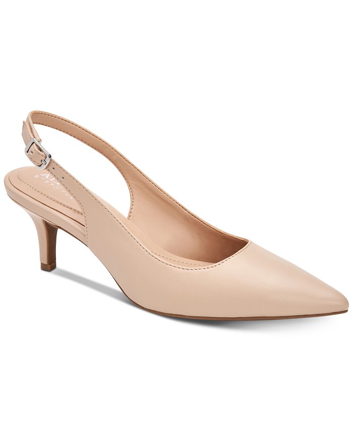 macy's purple pumps