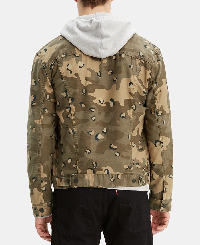 Levi's Men's Camo Denim Jacket & Reviews - Coats & Jackets - Men - Macy's