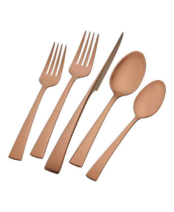 J.A. Henckels Zwilling Bellasera Rose Gold 20pc 18/10 Stainless Steel