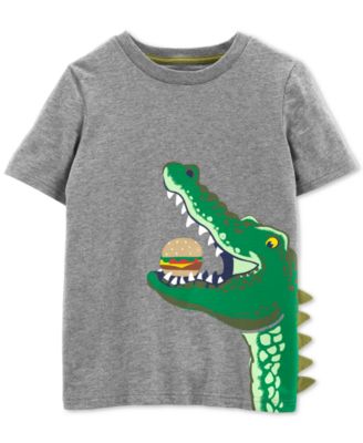 little alligator on shirt