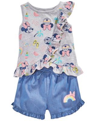 minnie mouse shorts for toddlers