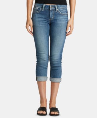 silver jeans suki capri