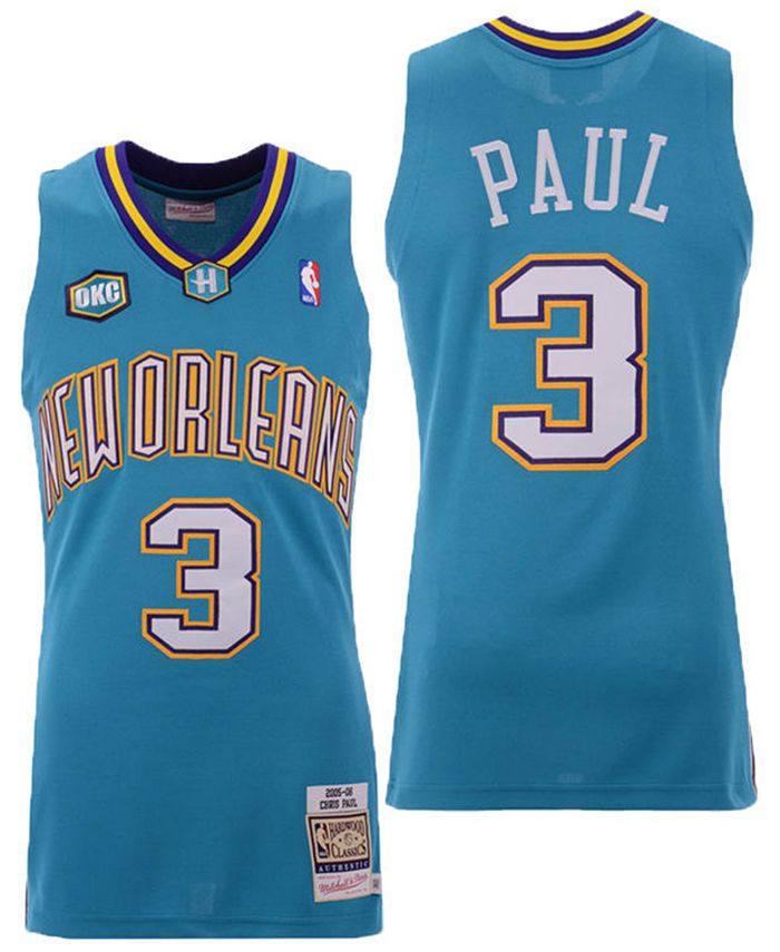 Mitchell Ness Men S Chris Paul New Orleans Hornets Authentic Jersey Reviews Sports Fan Shop By Lids Men Macy S