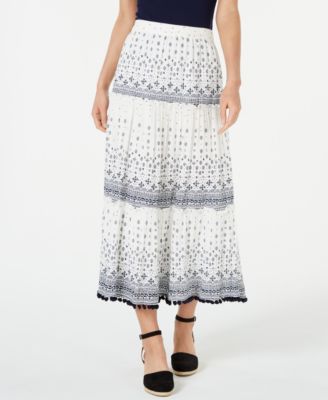 macys maxi skirts