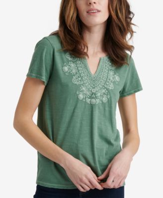 lucky brand short sleeve tops