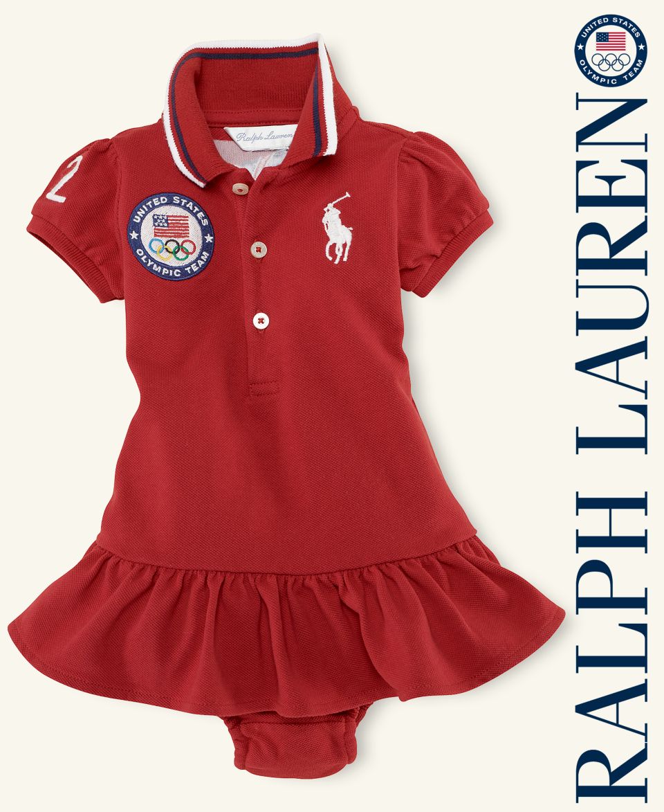 Ralph Lauren Baby Dress, Baby Girls Team USA Olympic London Polo