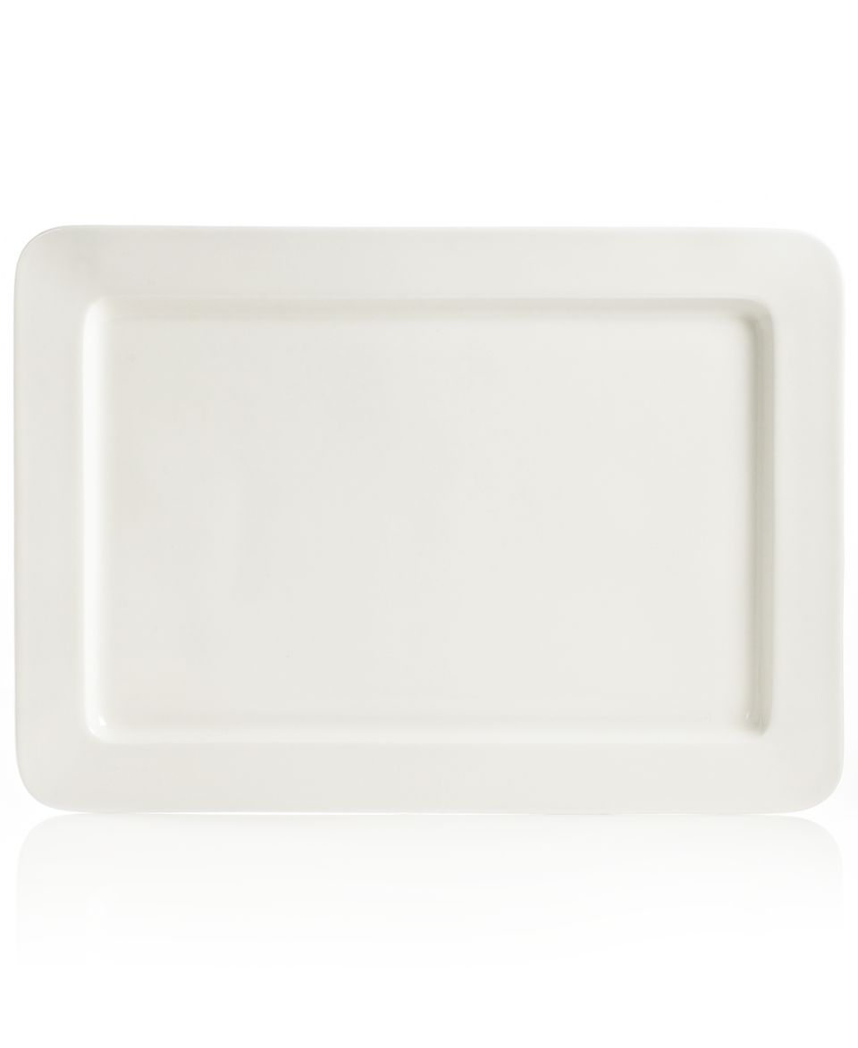 Hotel Collection Dinnerware, 15 Bone China Rectangular Platter