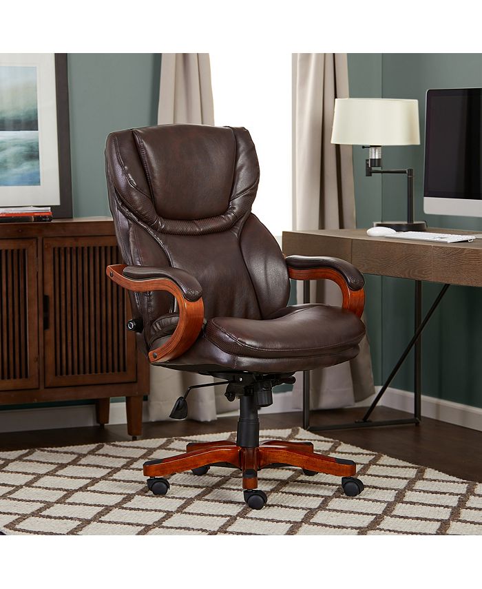 Serta Big And Tall Executive Office Chair Reviews Furniture Macy S