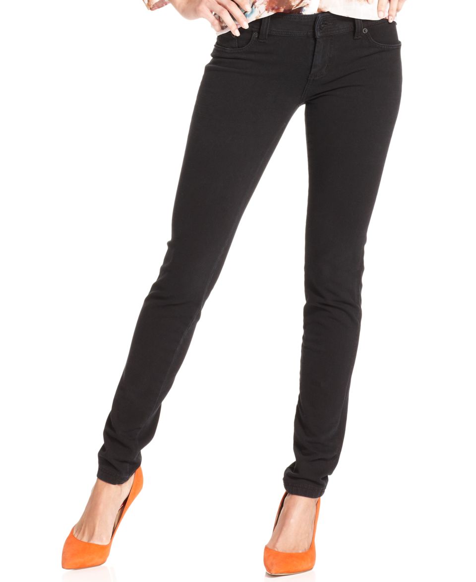 GUESS Pants, Brittney Skinny Black Wash