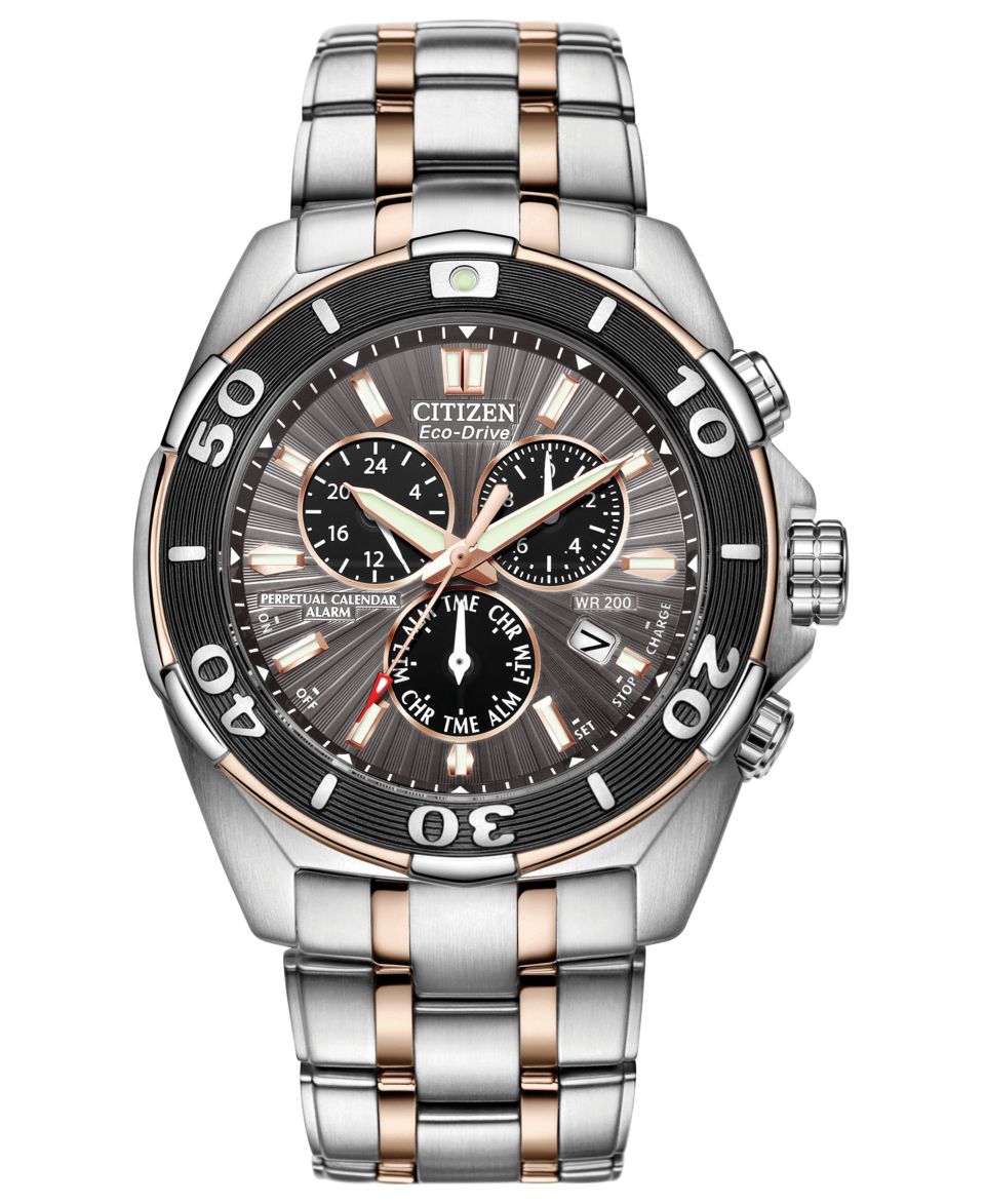 Citizen Watch, Mens Eco Drive Signature Perpetual Calendar