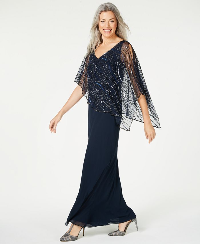 j kara teal gown