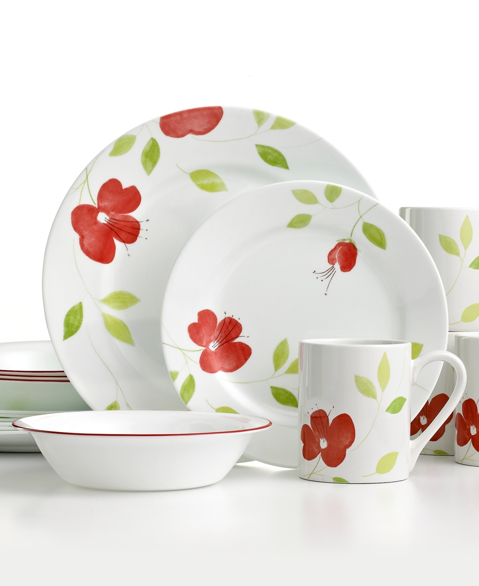 Corelle Dinnerware, Garden Paradise 16 Piece Set   Casual Dinnerware