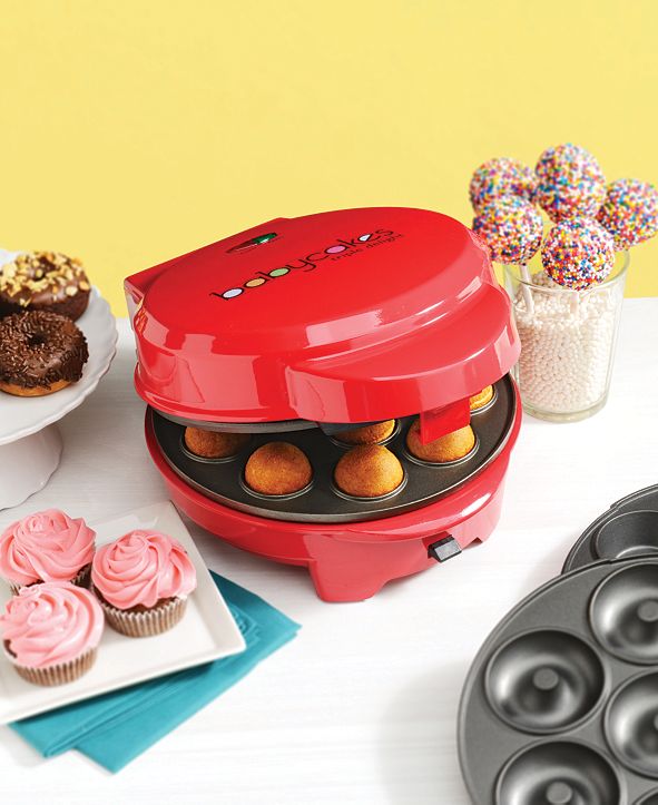Babycakes MultiPlate Treat Maker for Cake Pops, Donuts and Cupcakes