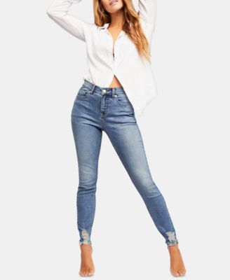 free people frayed hem jeans