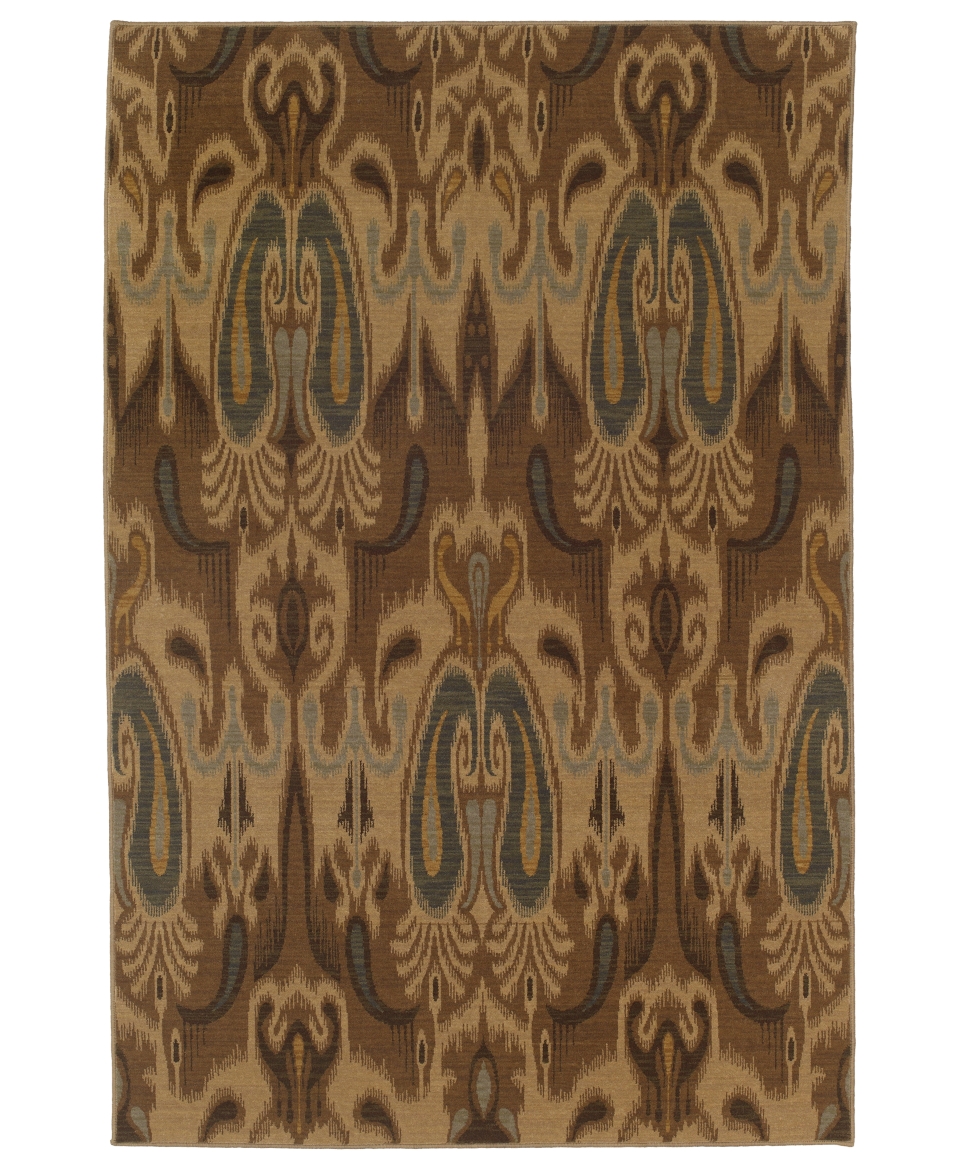 Karastan Area Rug, Bellingham Ferndale Celadon 86 x 116   Rugs