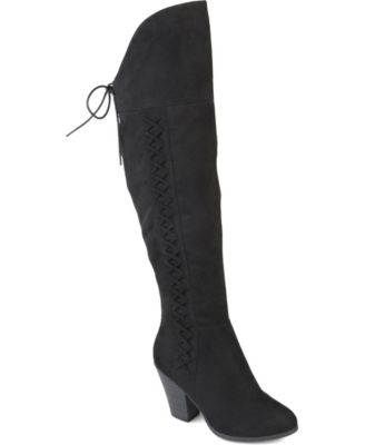 journee collection black boots