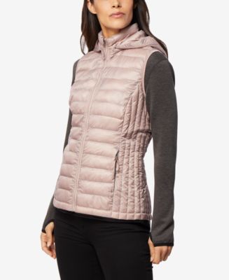 32 Degrees Hooded Packable Down Puffer Vest & Reviews - Coats - Women ...