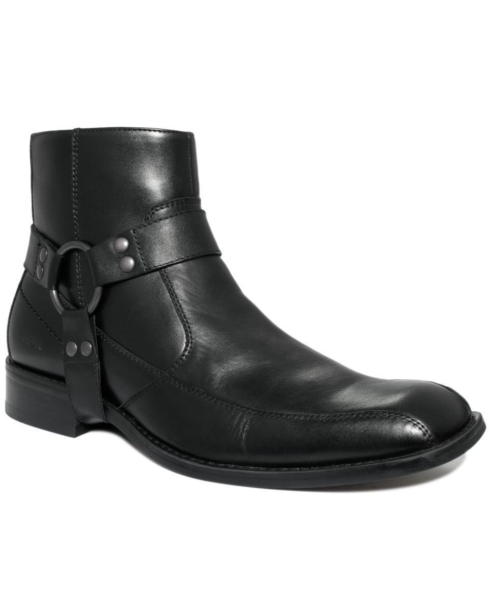 Dr. Martens Shoes, Whitley Low Buckle Boots   Mens Shoes