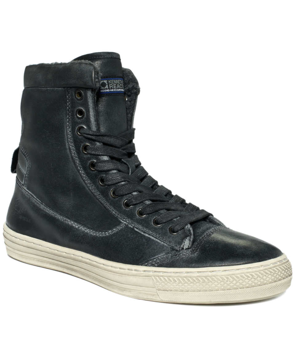 Kenneth Cole Reaction Sneakers, Pile It On Shearling High Top Sneakers