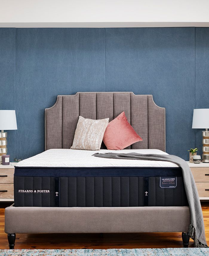 Stearns & Foster Estate Hurston 14.5" Luxury Plush Euro Pillow Top