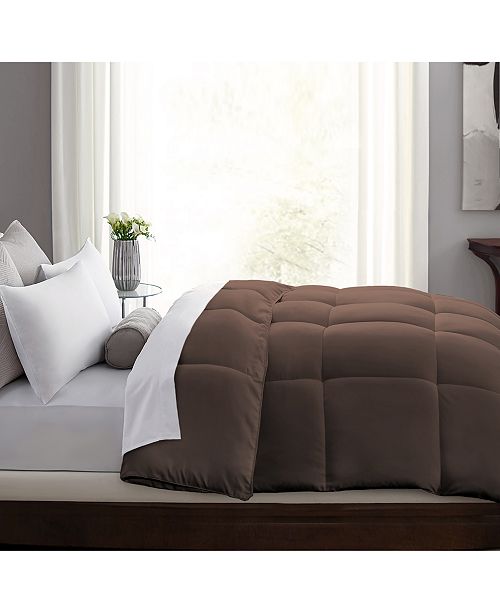 Blue Ridge Hybrid Blend Quill Less Feather And Down Comforter Full Queen Reviews Comforters Fashion Bed Bath Macy S
