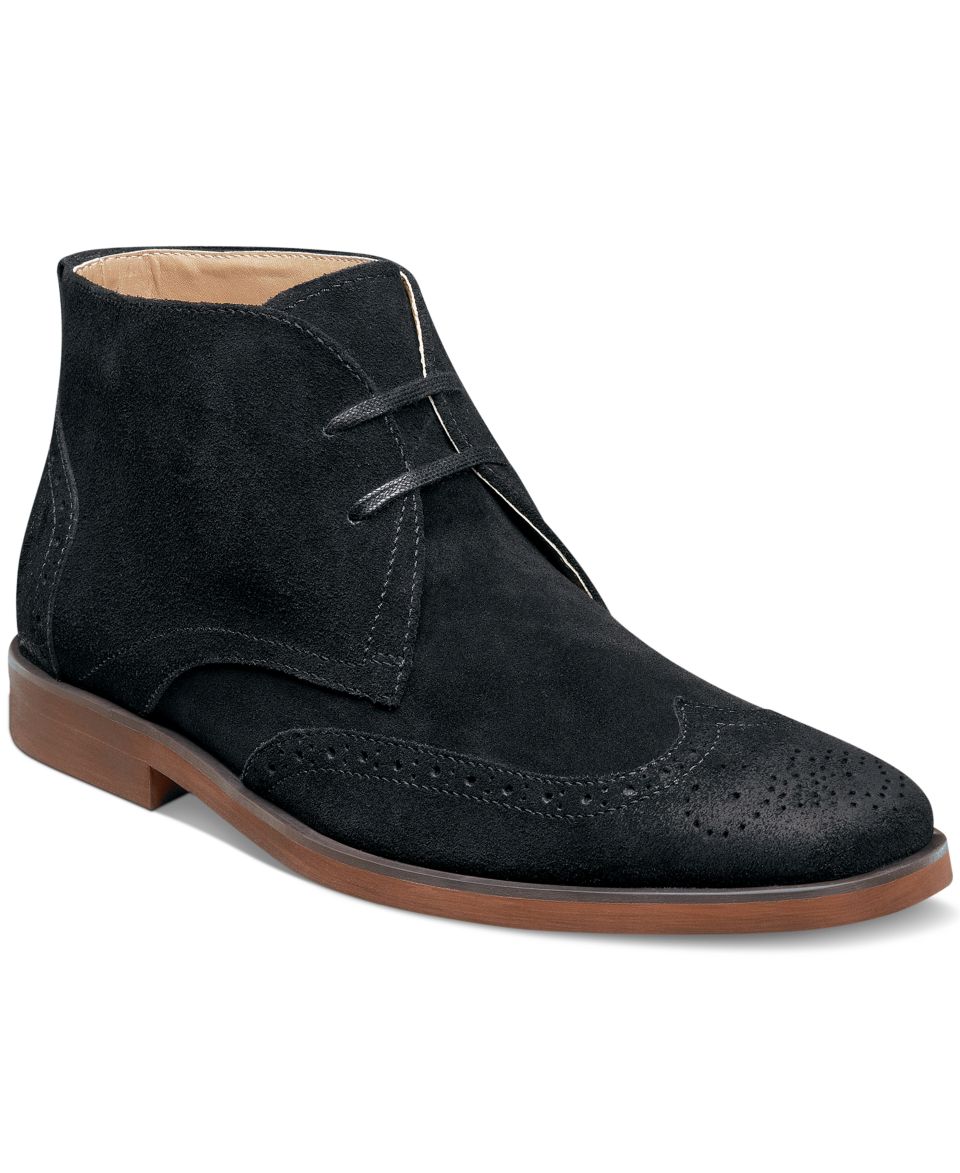 Stacy Adams Boots, Taliesin Wing Tip Lace Up Boots