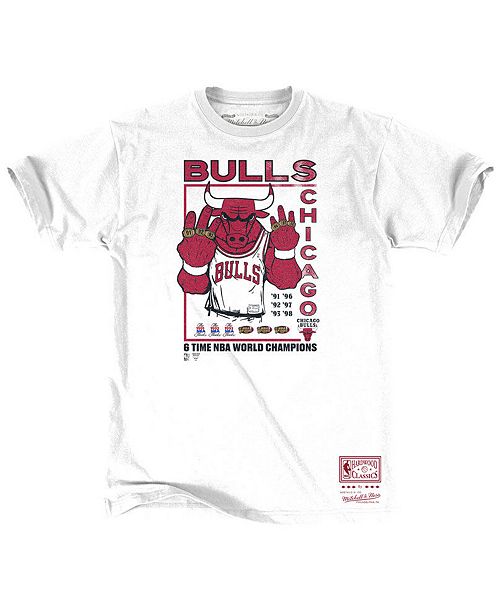 Mitchell Ness Men S Chicago Bulls Back To 90s T Shirt Reviews Sports Fan Shop By Lids Men Macy S