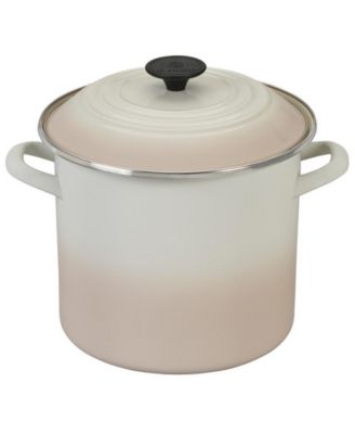 8-литровая эмалированная стальная кастрюля Le Creuset с крышкой