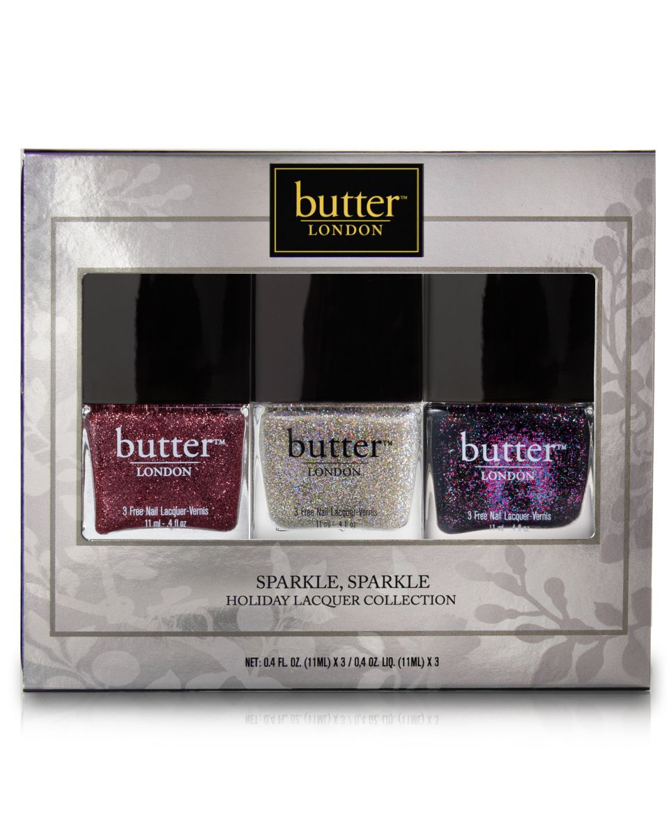 butter LONDON Holiday 2012 Lacquer Glitter Trio