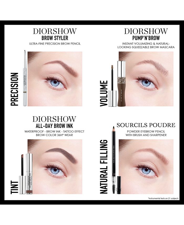 Dior Diorshow Pump 'N' Brow & Reviews Makeup Beauty Macy's