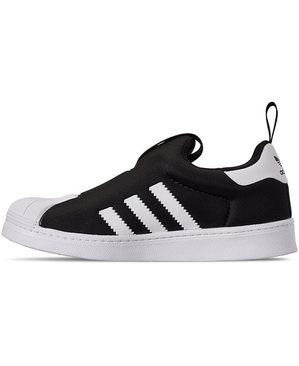 adidas Little Kids Superstar 360 Slip-On Casual Sneakers from Finish ...