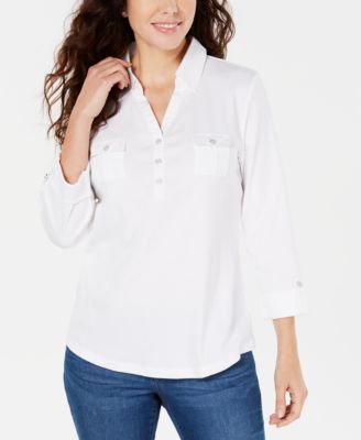 macys karen scott tops petite