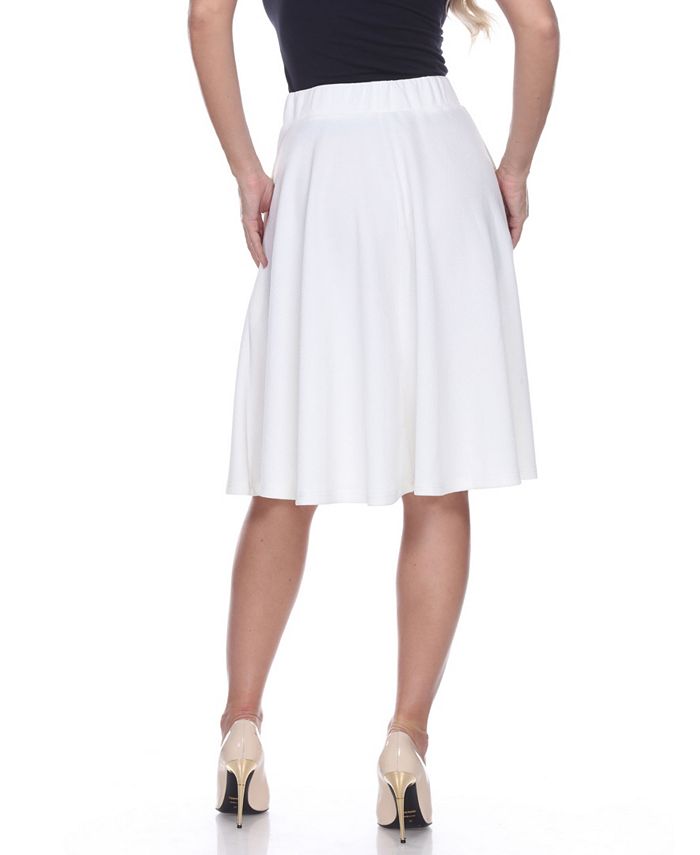 White Mark Saya Flare Skirt & Reviews - Skirts - Women - Macy's