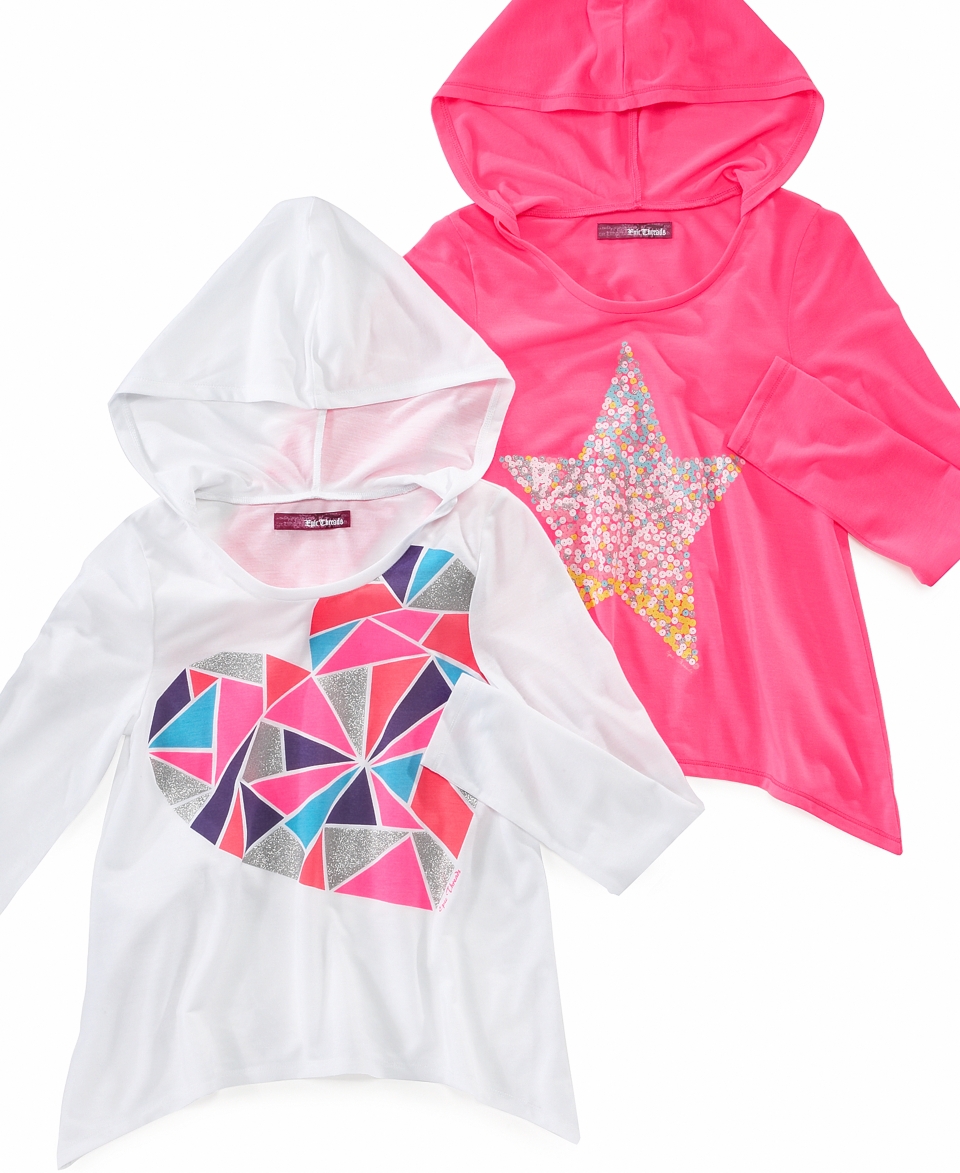 Threads Kids Hoodie, Girls Graphic Hoodie   Kids Girls 7 16