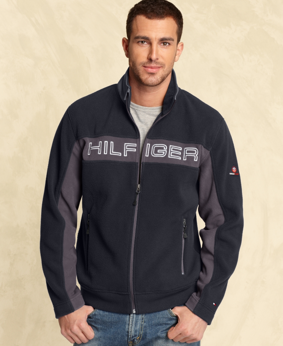 Tommy Hilfiger Big and Tall Jacket, Stancy Fleece Jacket   Mens