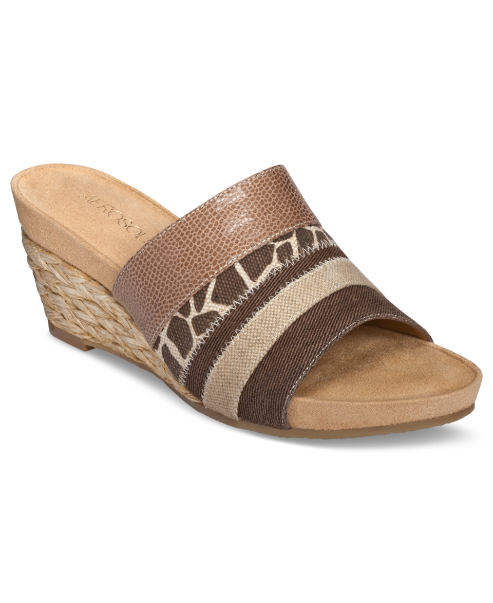 Aerosoles Shoes, Flight Deck Wedge Sandals