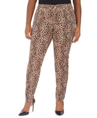 leopard print jeans plus size