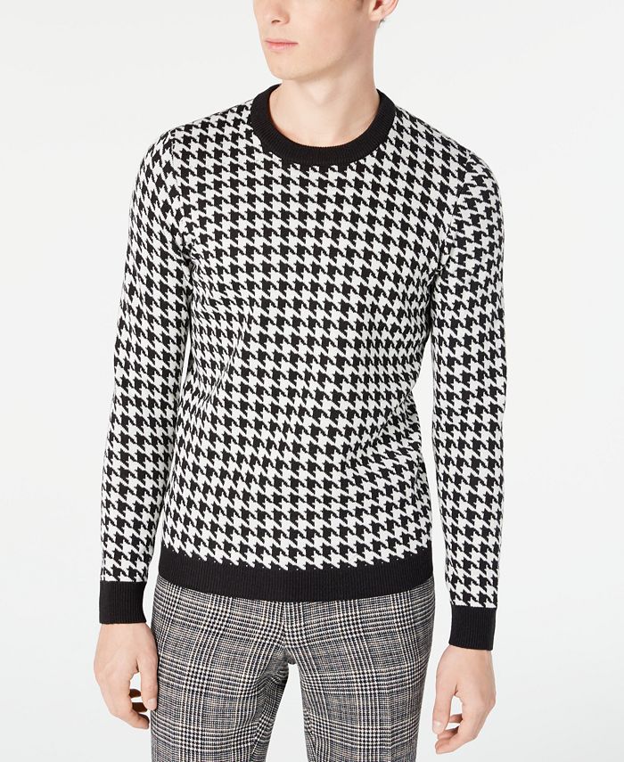Paisley & Gray Men's SlimFit Houndstooth Sweater & Reviews Sweaters