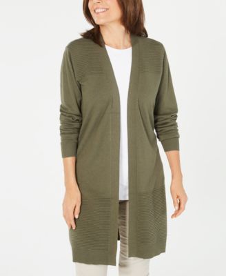 macys duster cardigan
