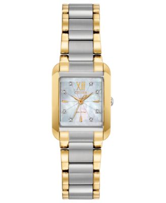 citizen eco drive women's watch diamonds