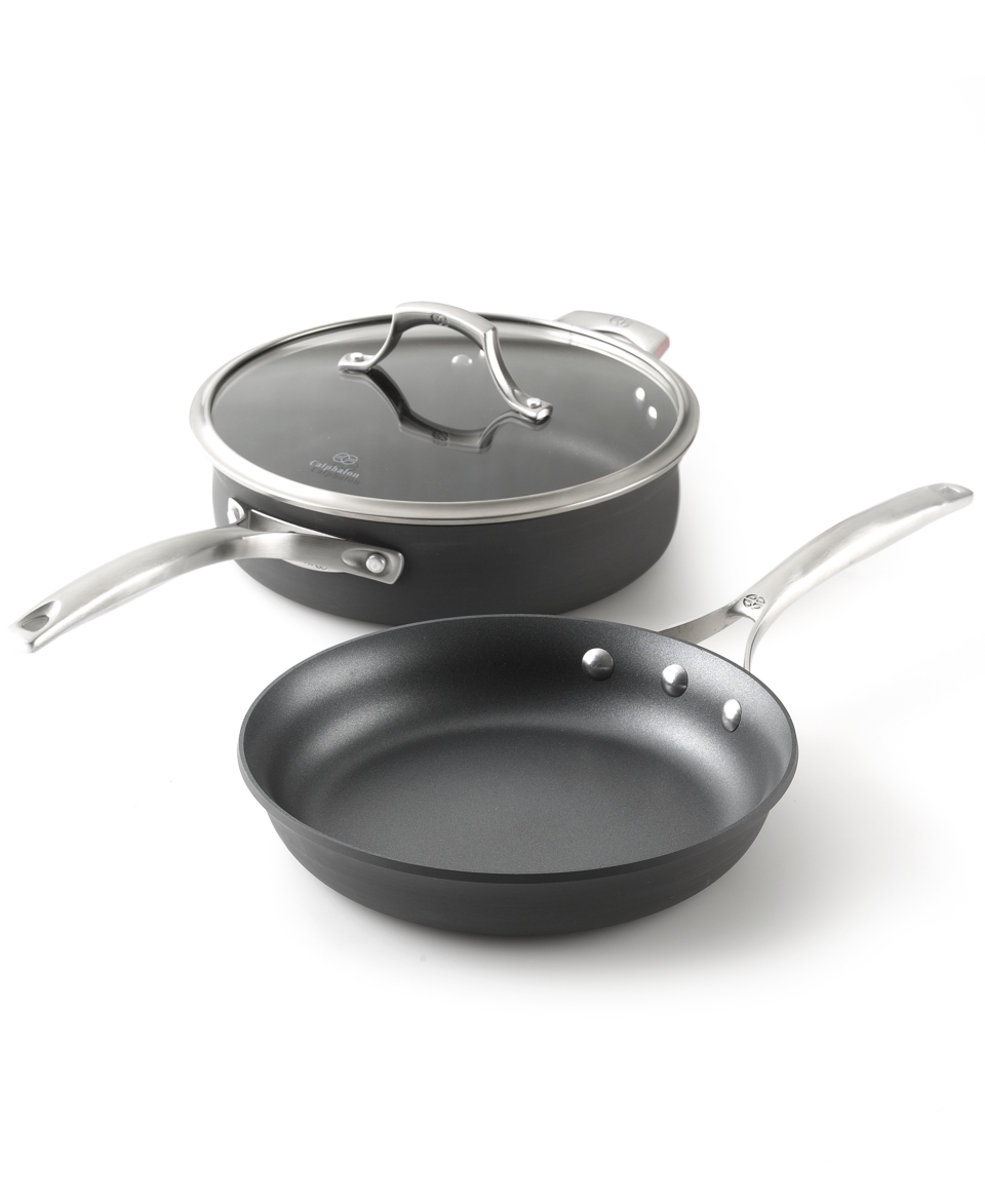 Calphalon Unison Nonstick Cookware, 3 Piece Set