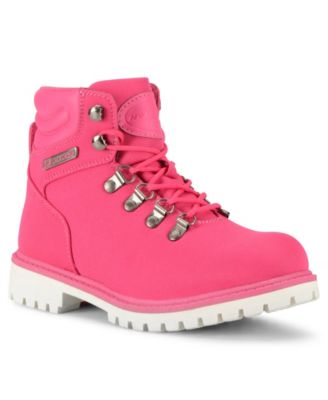 women's pink lugz boots