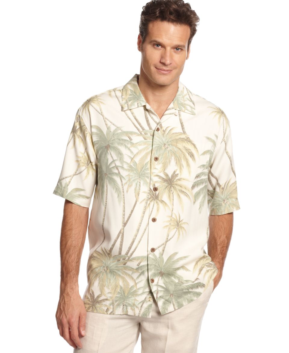 Tommy Bahama Shirt, Floral Mediterranean Short Sleeve Breeze Shirt