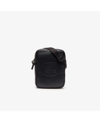 lacoste camera bag black