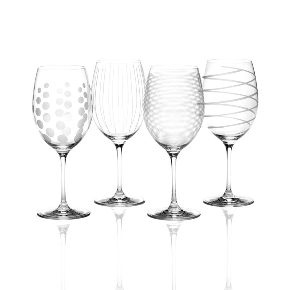 Mikasa Glassware, Clear Cheers Sets of 4 Collection   Glassware