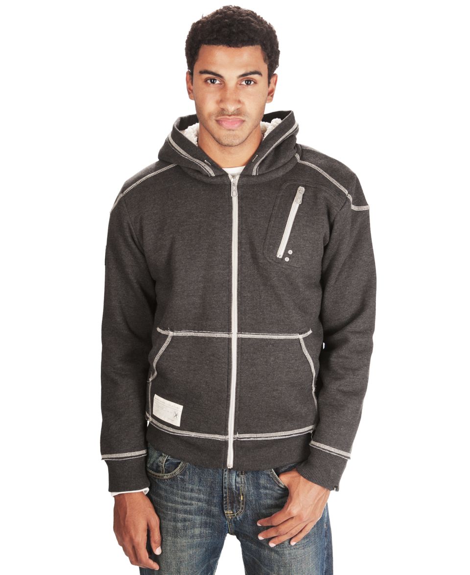 Marc Ecko Cut & Sew Hoodie, Sherpa Lined Hoodie