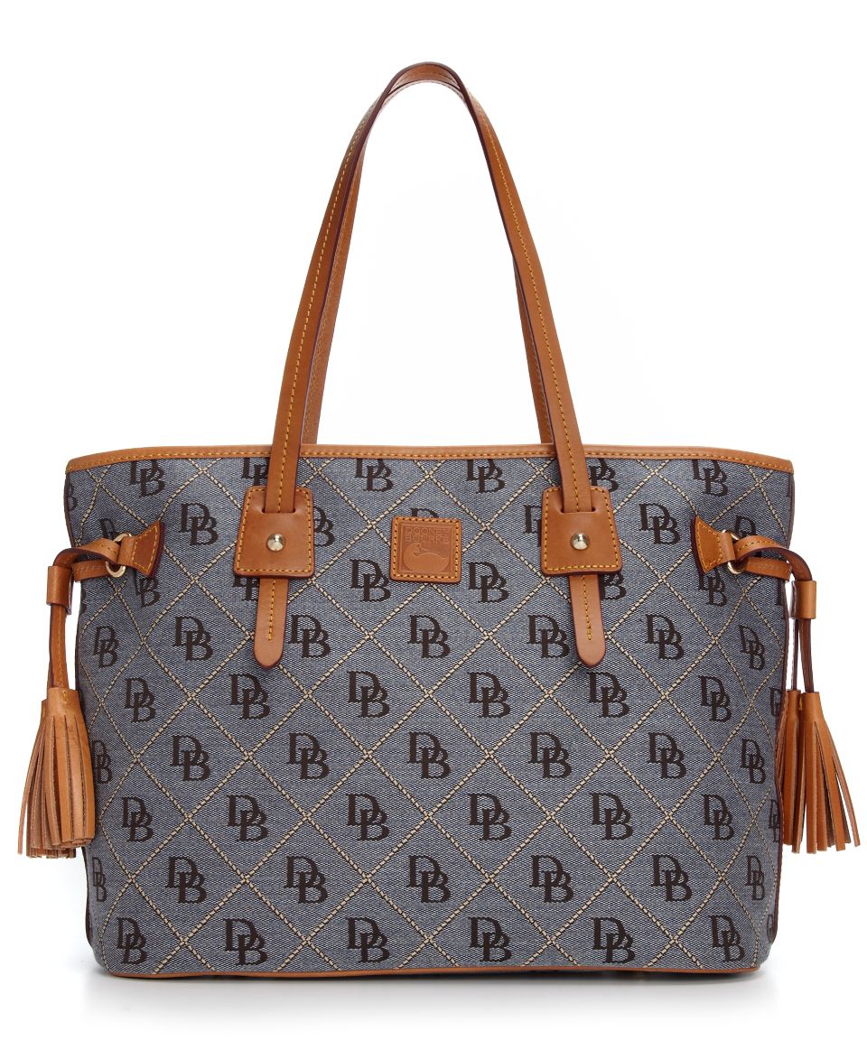 Dooney & Bourke Handbag, Quilted Davis Tassel Shopper