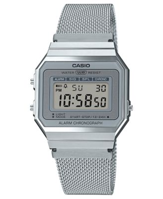 casio stainless watch