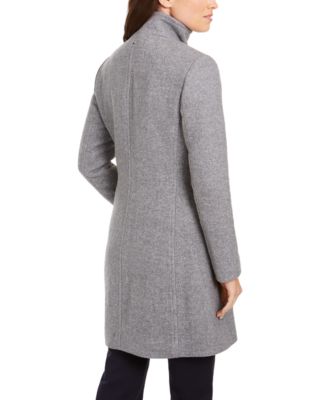 calvin klein stand collar coat