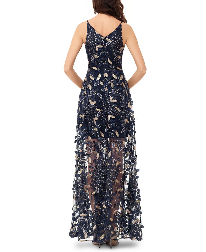 3d floral gown xscape